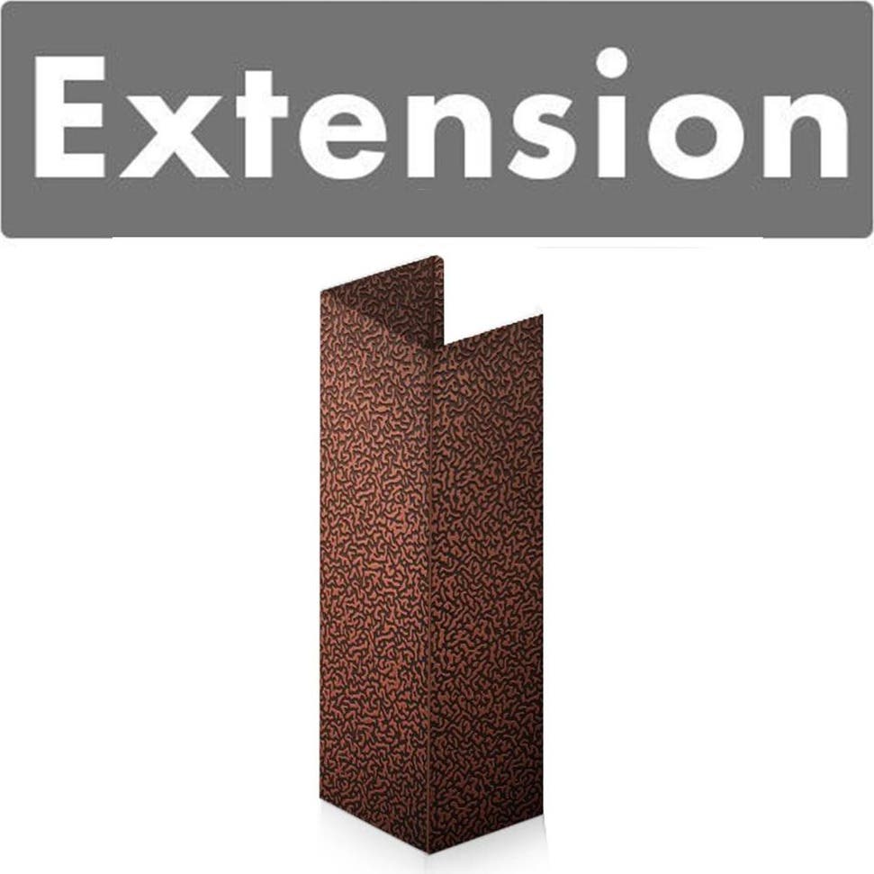 Zline 8667EE Embossed Copper Finish