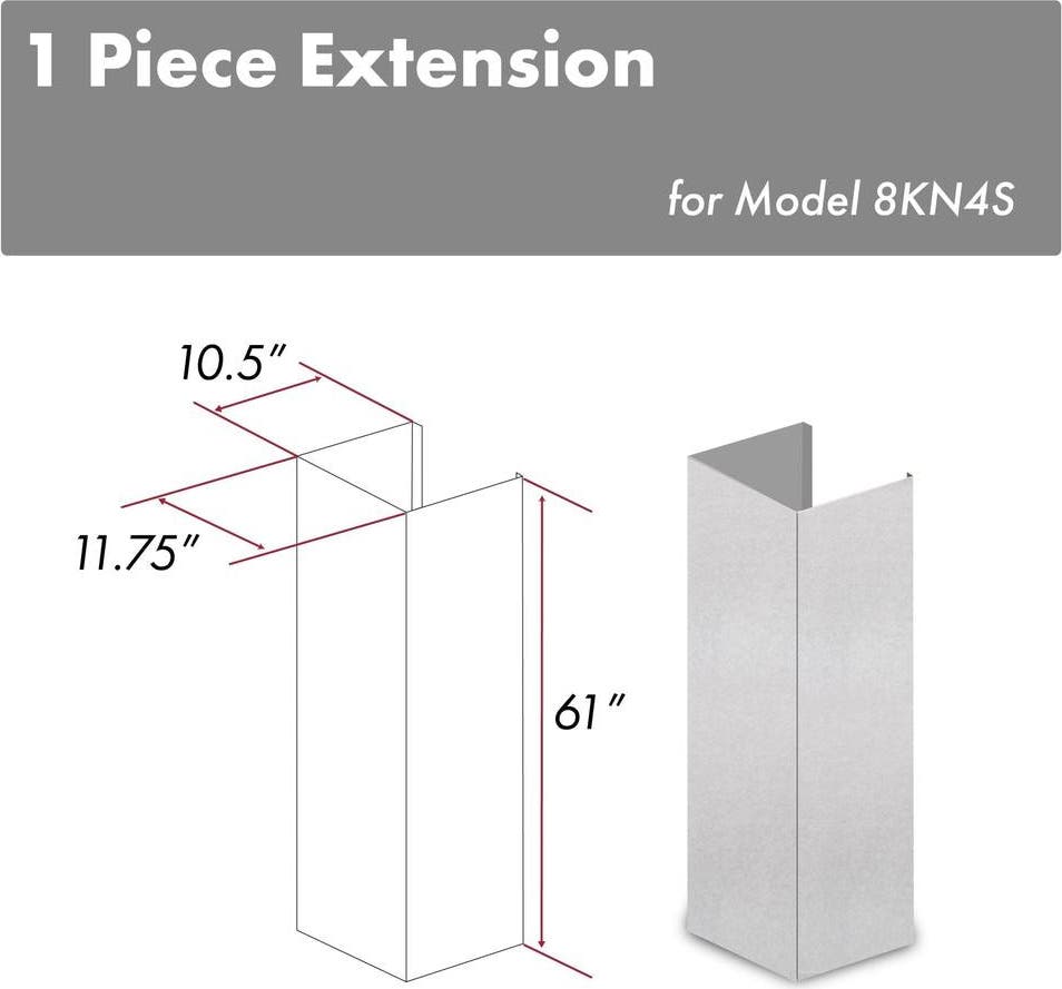 Zline 8KN4SE Durasnow Stainless Steel