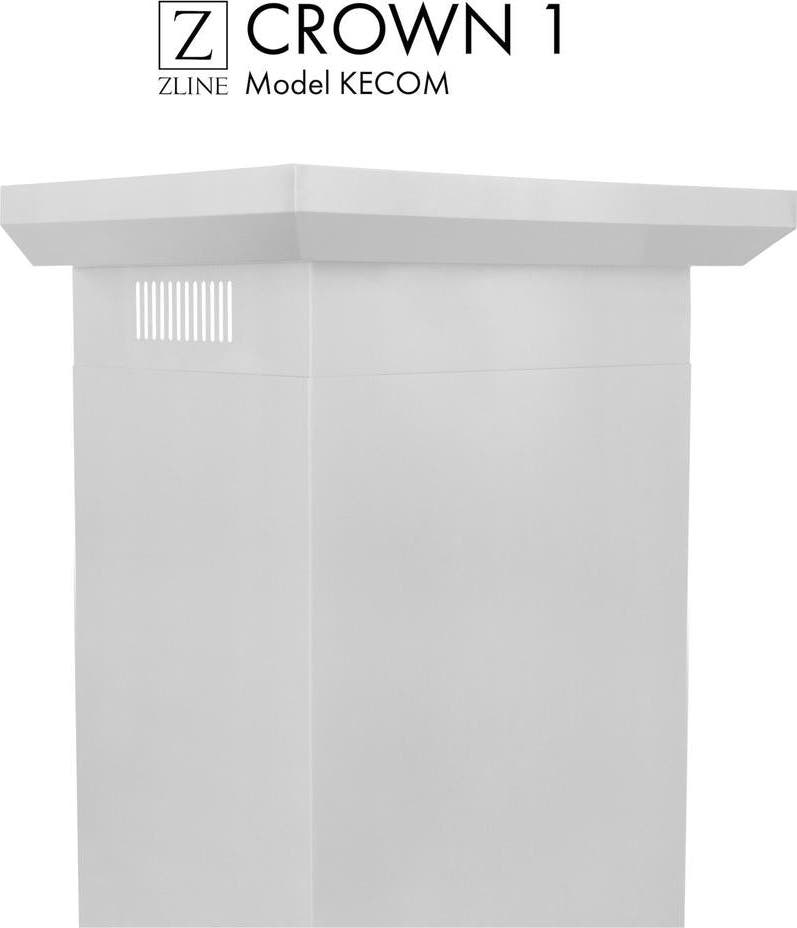 Zline CM1KECOM Brushed 430 Stainless Steel