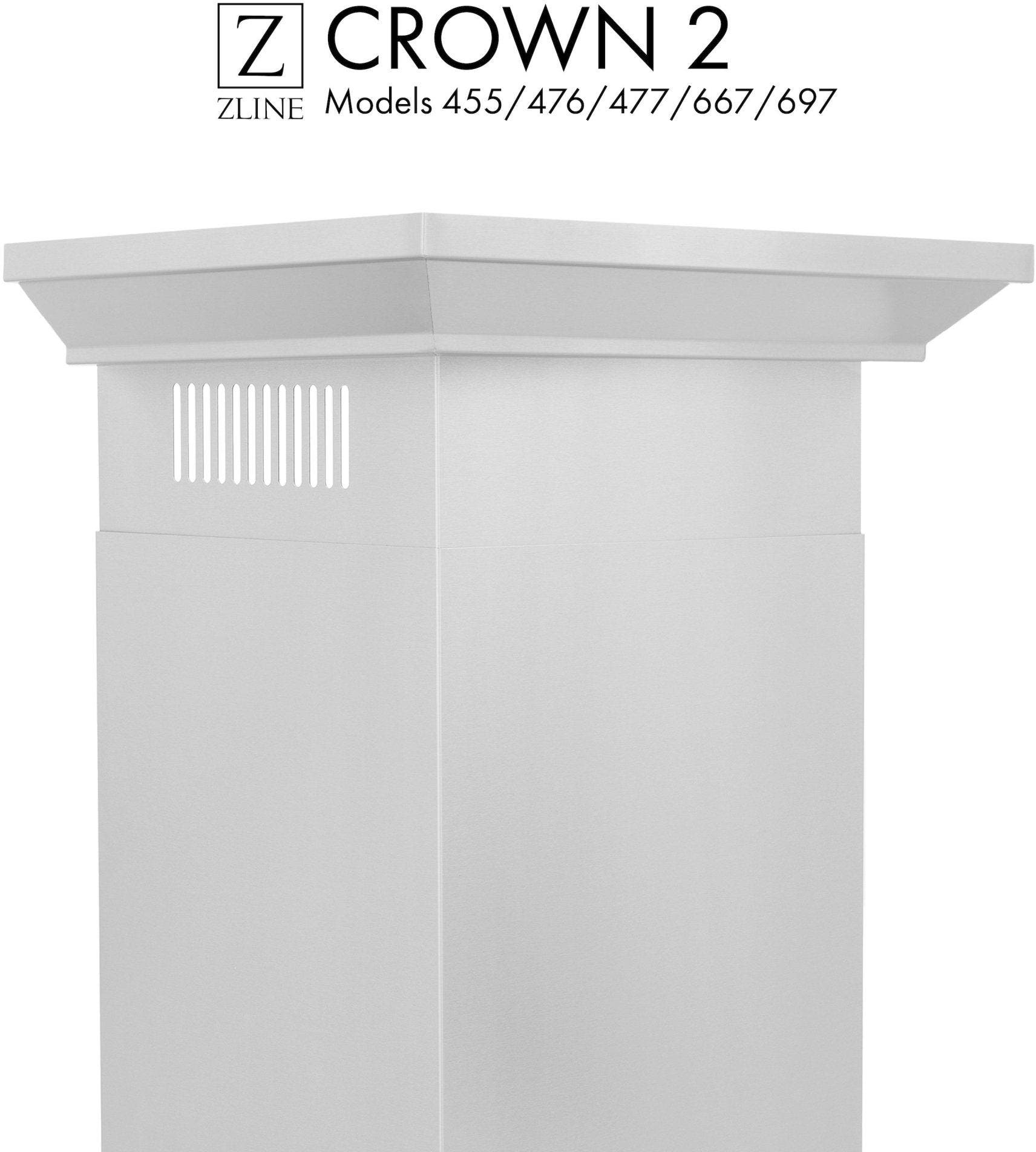 Zline CM2455476477667697 Brushed 430 Stainless Steel