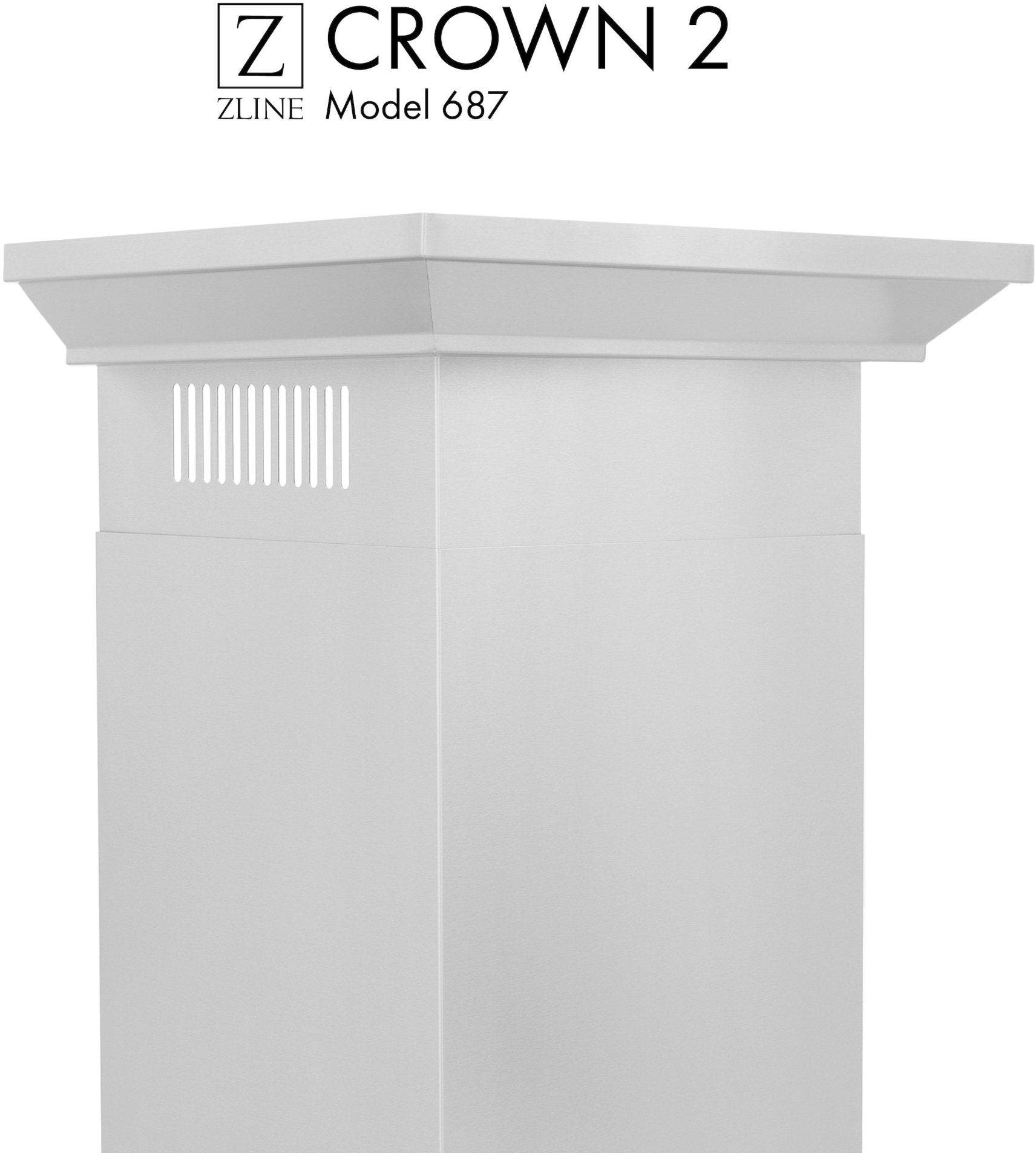Zline CM2687 Brushed 430 Stainless Steel