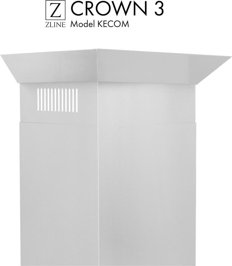 Zline CM3KECOM Brushed 430 Stainless Steel