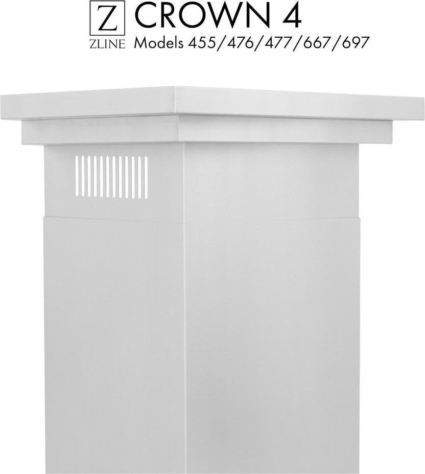 Zline CM4455476477667697 Brushed 430 Stainless Steel