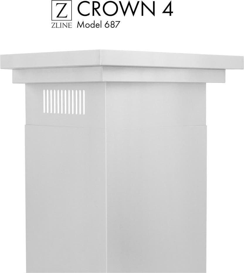 Zline CM4687 Brushed 430 Stainless Steel