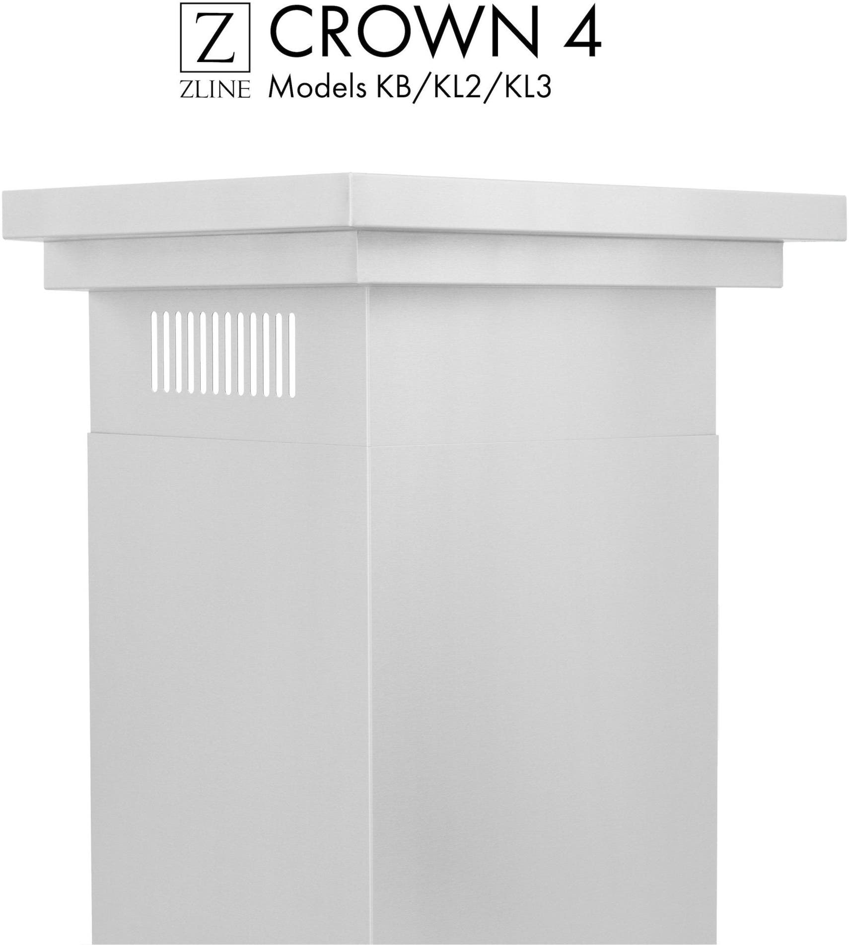 Zline CM4KBKL2KL3 Brushed 430 Stainless Steel