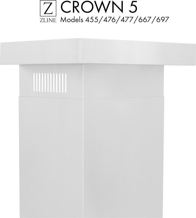 Zline CM5455476477667697 Brushed 430 Stainless Steel