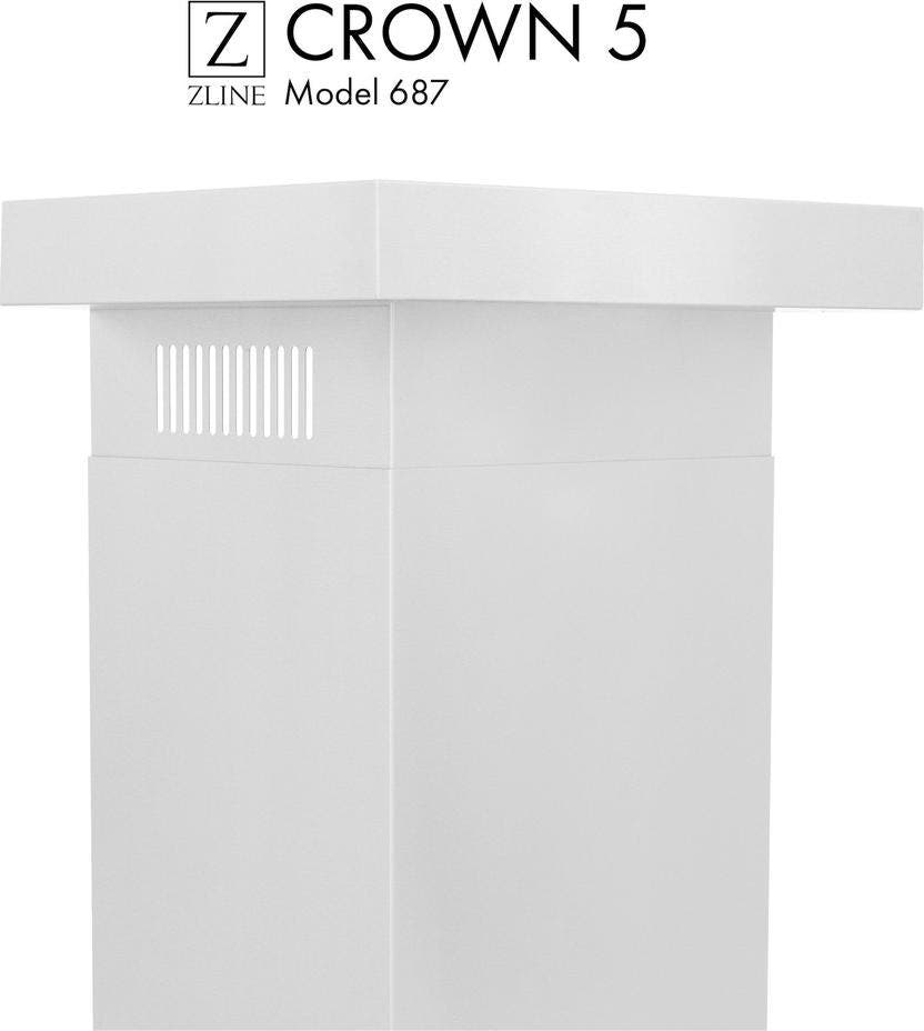 Zline CM5687 Brushed 430 Stainless Steel