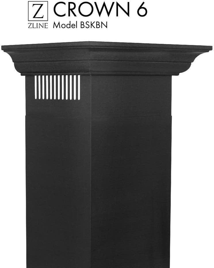 Zline CM6BSKBN Black Stainless Steel