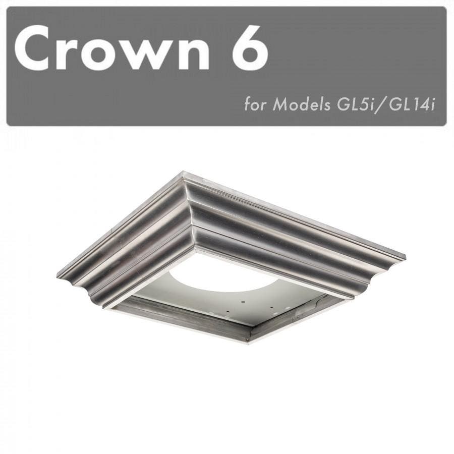 Zline CM6GL5I Brushed 430 Stainless Steel