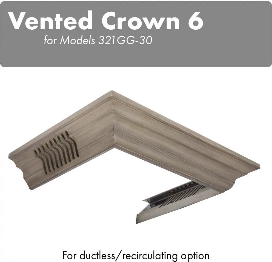 Zline CM6V300G Gray
