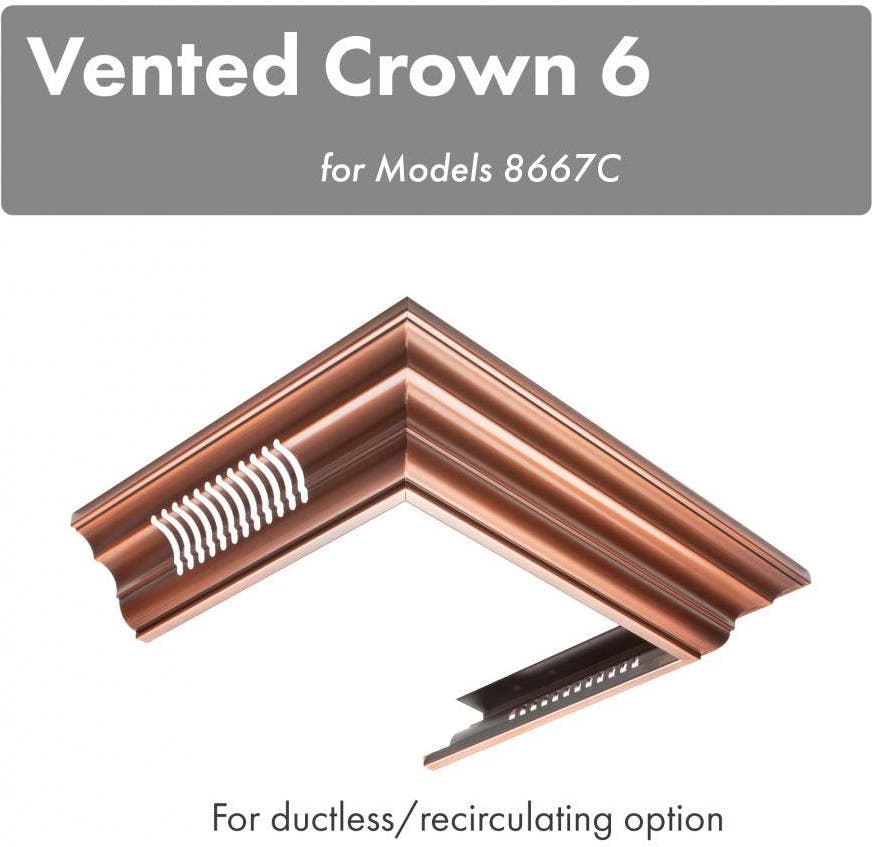 Zline CM6V8667C Copper