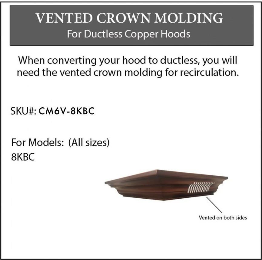 Zline CM6V8KBC Copper