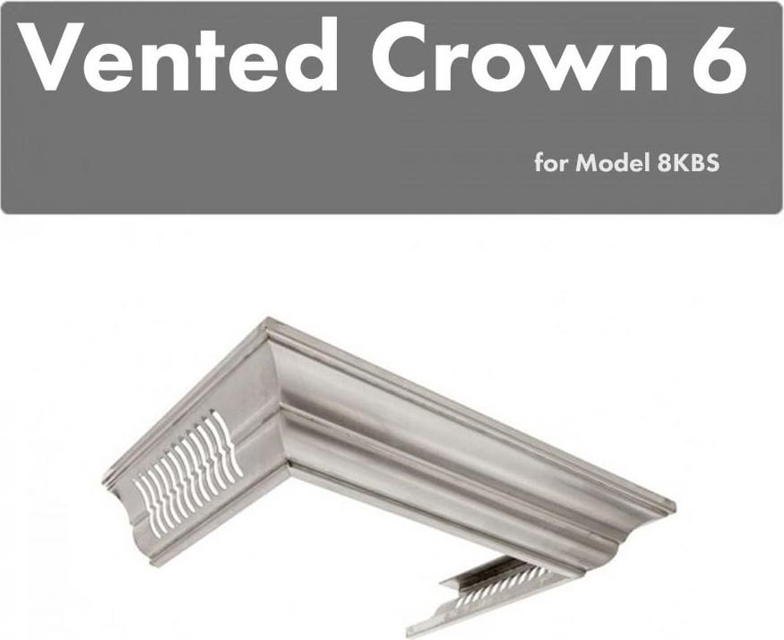 Zline CM6V8KBS Durasnow Stainless Steel