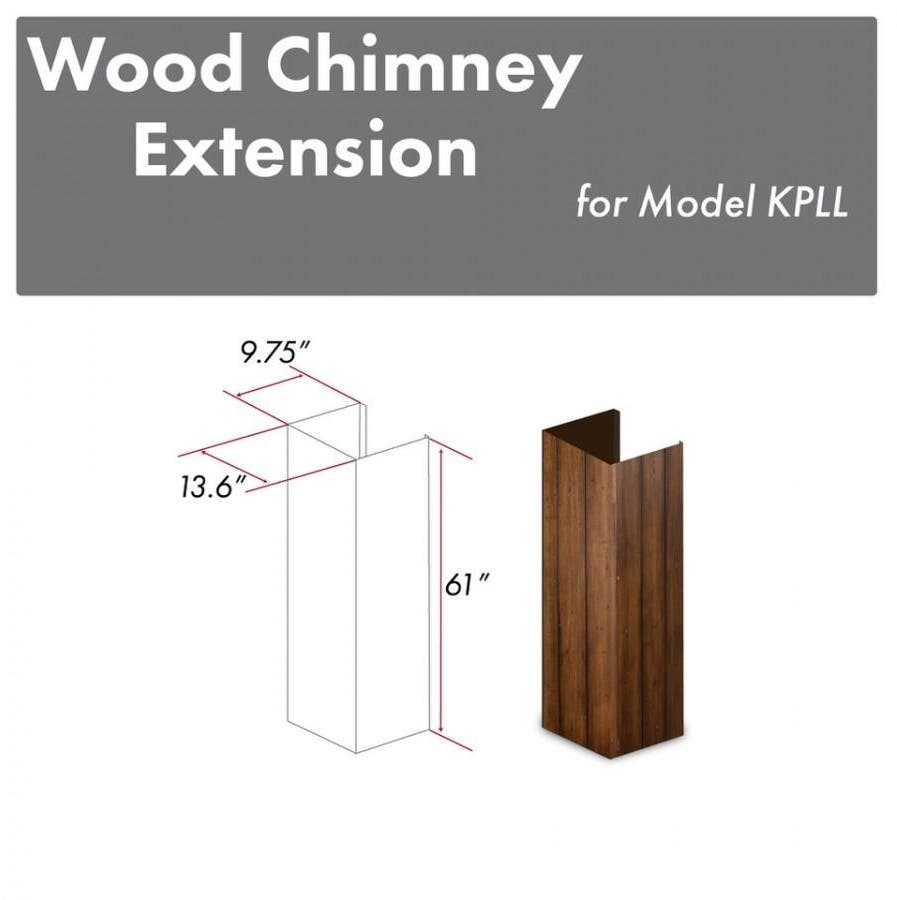 Zline KPLLE Distressed Wood