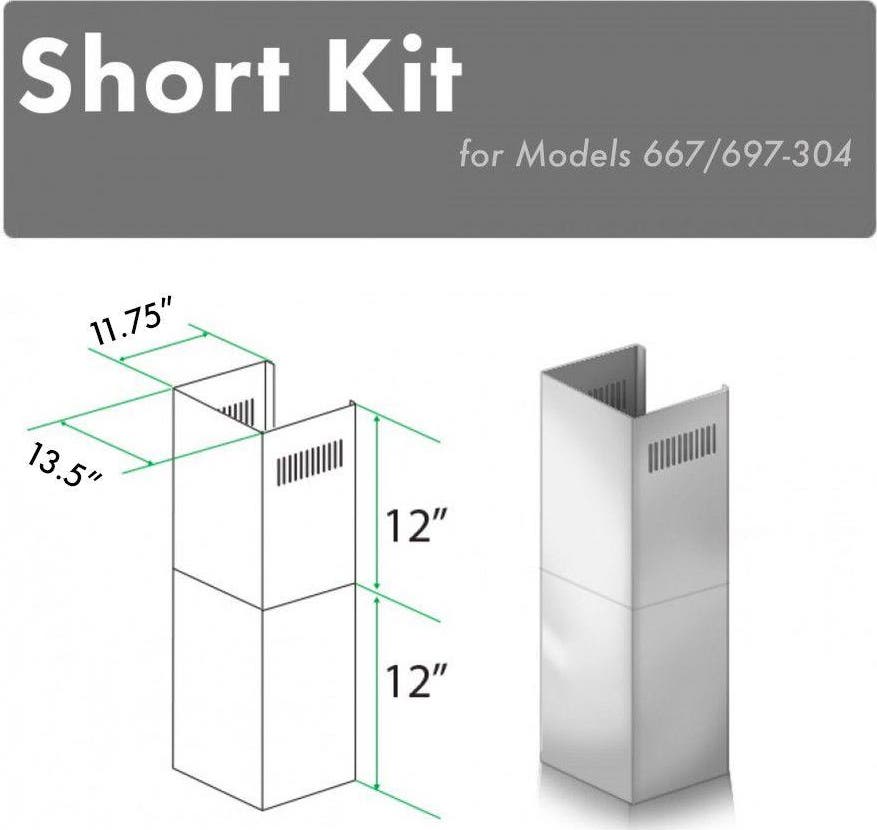 Zline SK667697304 Brushed 304 Stainless Steel