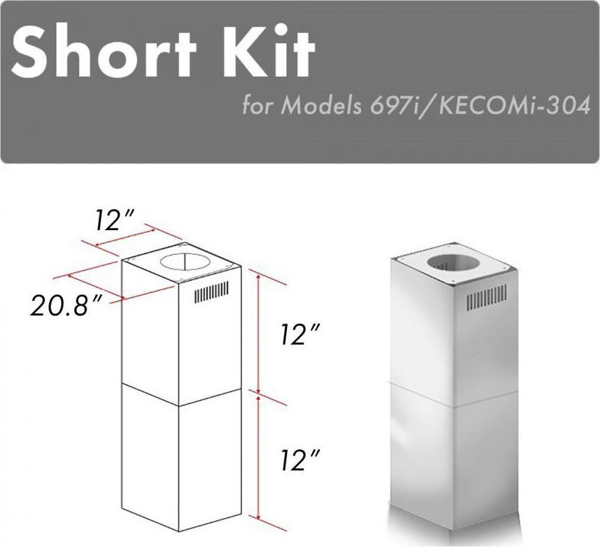 Zline SK697IKECOMI304 Brushed 304 Stainless Steel