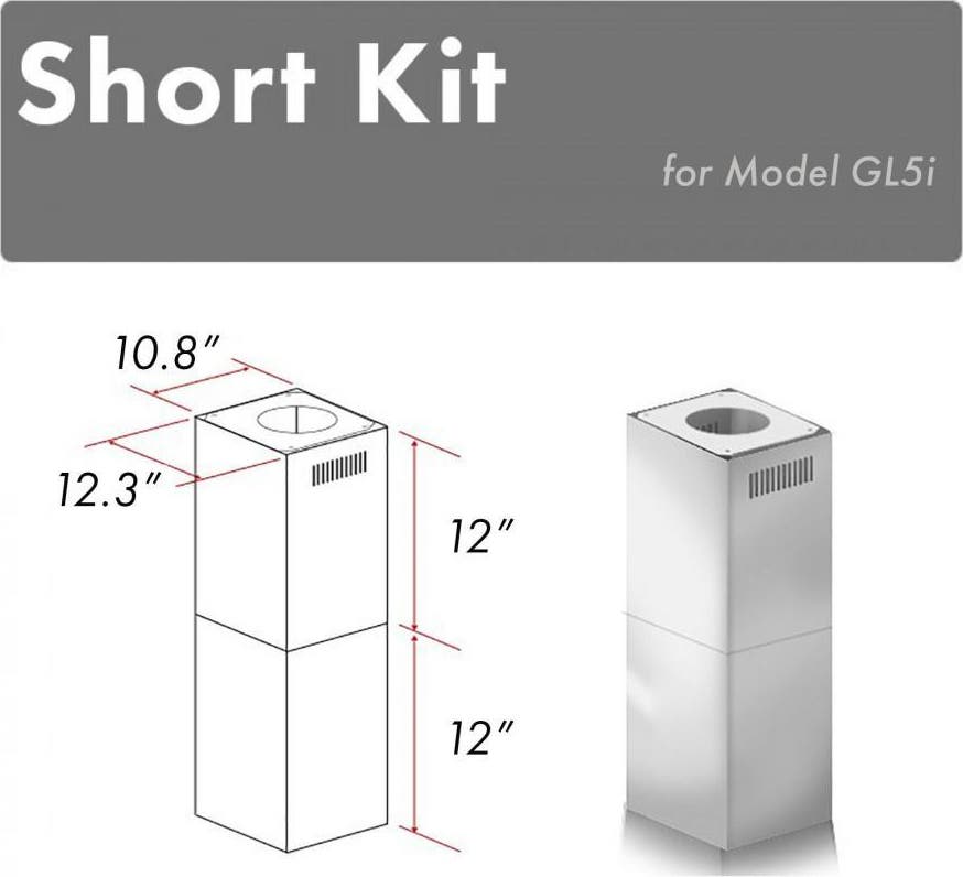 Zline SKGL5I Brushed 430 Stainless Steel