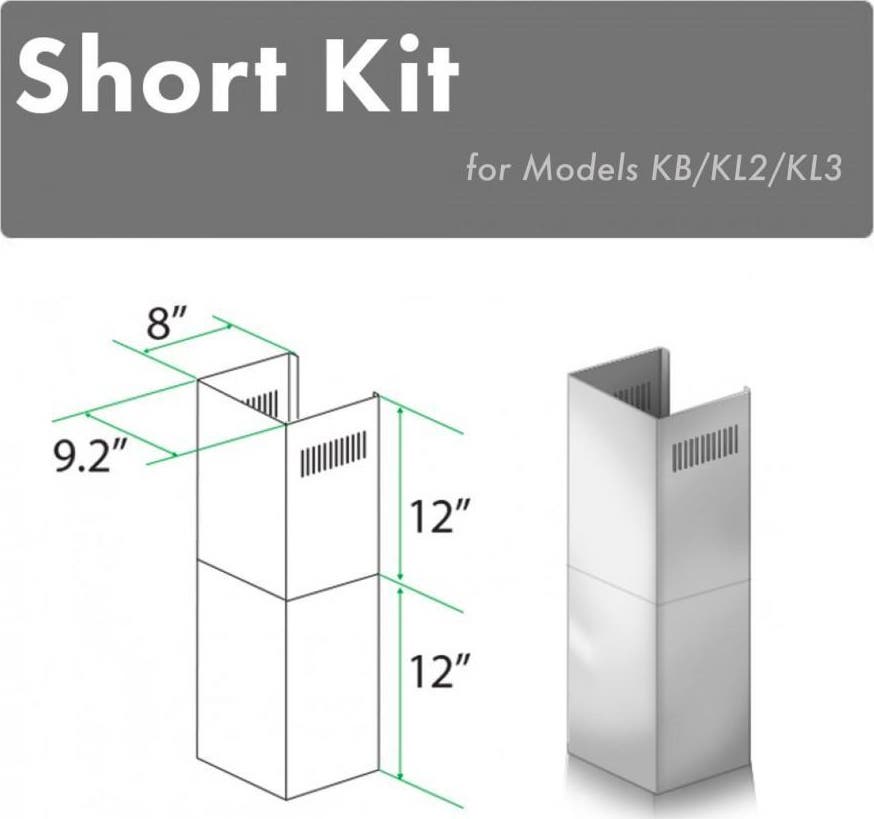 Zline SKKBKL2KL3 Brushed 430 Stainless Steel
