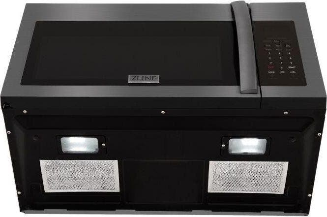 Zline MWOOTR30BS Black Stainless Steel