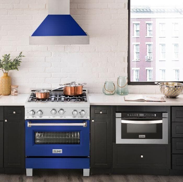 Zline RGSBM30 Blue Matte
