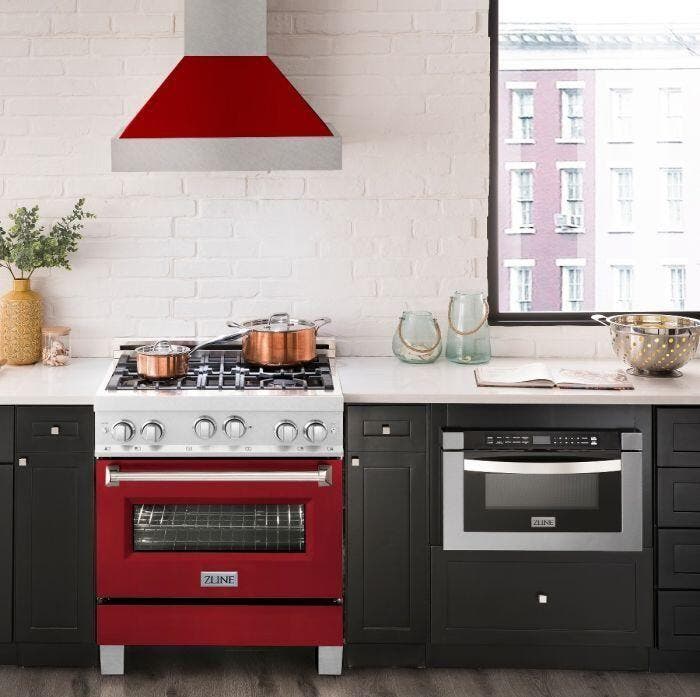 Zline RGSRG30 Red Gloss