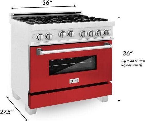 Zline RGSRM36 Red Matte
