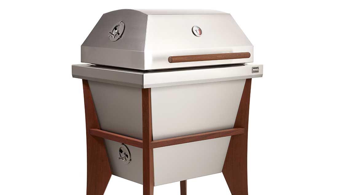 Kalamazoo KSHOK430PENM6 Marine Stainless Steel, Oiled IPE Wood Frame