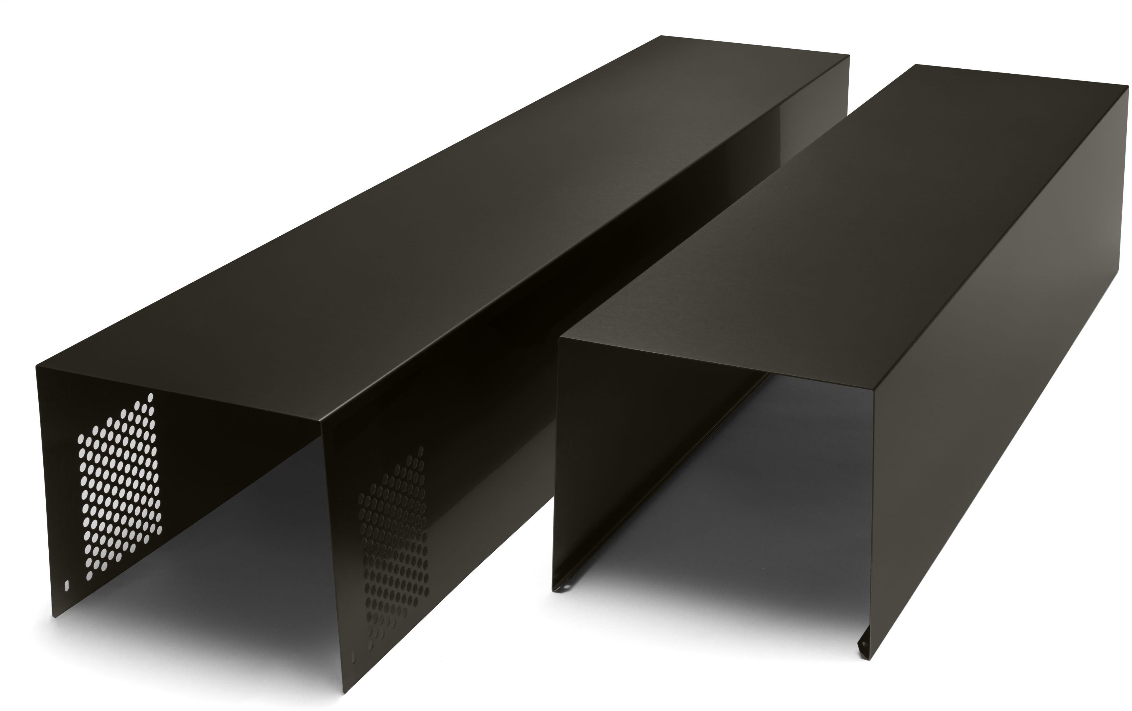 30" (76.2 cm) Range Hood Chimney Extension Kit, Black Stainless