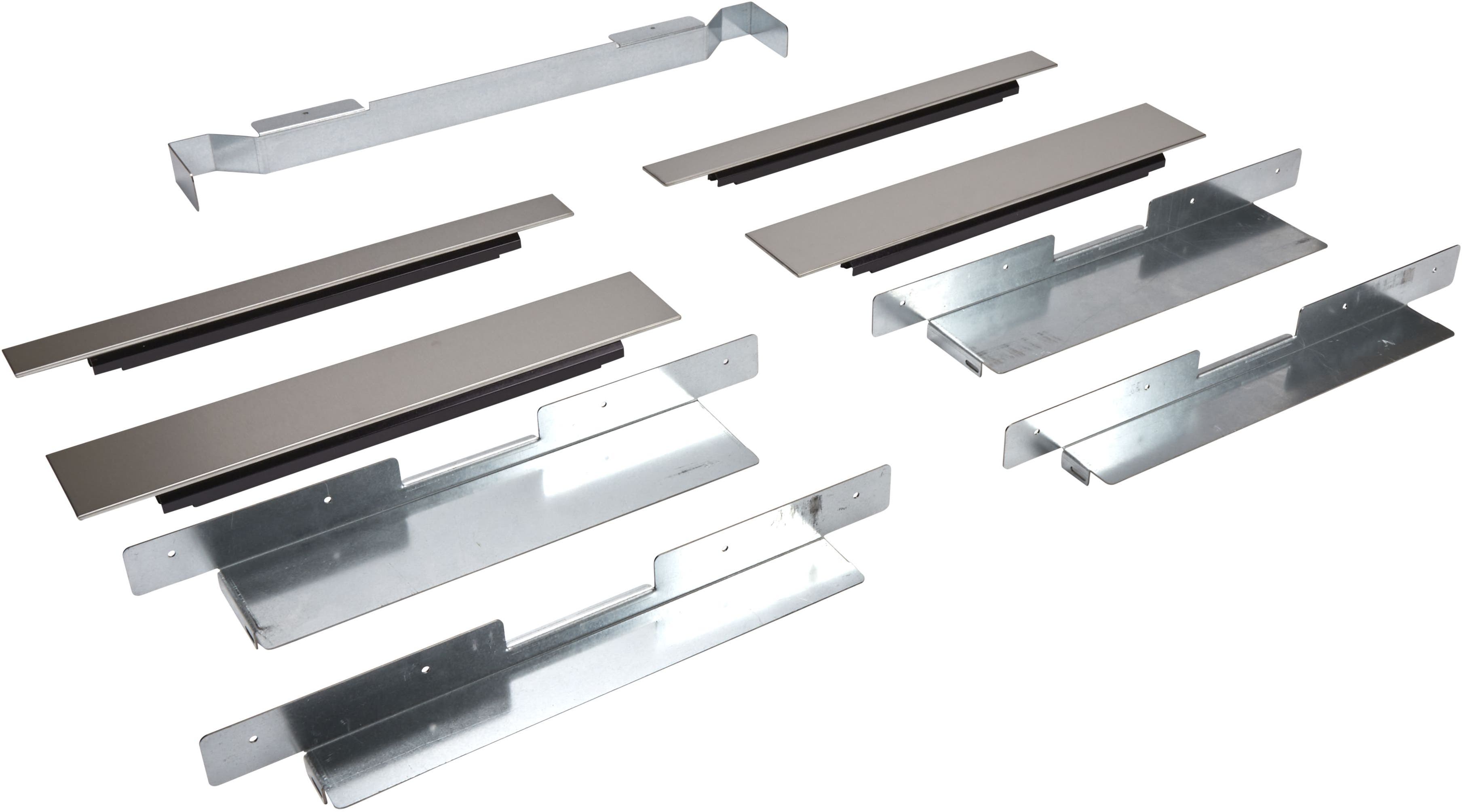 Built-In Oven Side Trim Kit, Stainless Steel with (2) 30" trim pieces