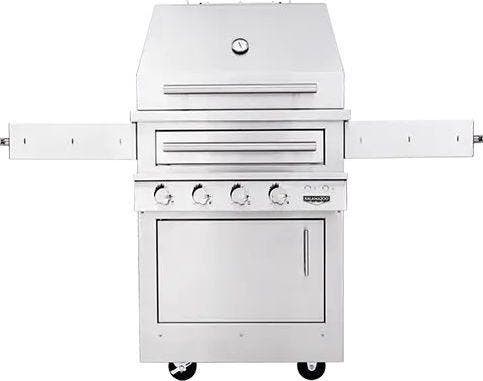Kalamazoo K500HT1LPBLKM6 Marine Grade Stainless Steel, Liquid Propane Bulk