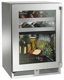 24 Inch, 5 Cu. Ft. Dual Zone Refrigerator & Wine Reserve with 3 Full Extension Shelves
