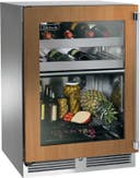 24 Inch, 5 Cu. Ft. Dual Zone Refrigerator & Wine Reserve with 3 Full Extension Shelves