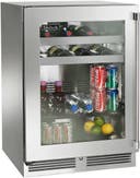 24 Inch, 5.2 Cu. Ft. Built-In Undercounter Beverage Center with 2 Wine Racks
