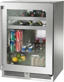 24 Inch, 5.2 Cu. Ft. Built-In Undercounter Beverage Center with 2 Wine Racks