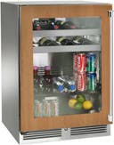 24 Inch, 5.2 Cu. Ft. Built-In Undercounter Beverage Center with 2 Wine Racks