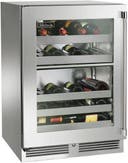 24 Inch, 5.2 Cu. Ft. Built-In Wine Cooler with LED Light