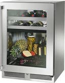 24 Inch, 5 Cu. Ft. Dual Zone Refrigerator and Wine Reserve with 14 Bottle and 44 Can Capacity