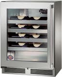 24 Inch, 3.1 Cu. Ft. Outdoor Built-In Single Zone Wine Cooler 