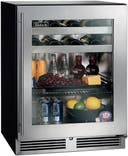 24 Inch, 4.8 Cu. Ft. Built-In Uncounter Beverage Center with Smooth Ball Bearing Glides