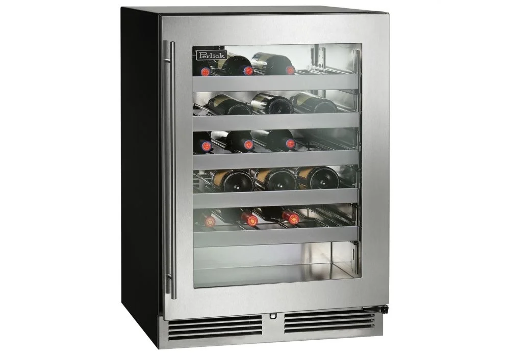 Perlick HA24WB44R 24 Inch, 4.8 Cu. Ft. Built-in Undercounter Wine