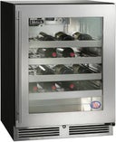 24 Inch, 4.8 Cu. Ft. Built-in Undercounter Wine Cooler with LED Light