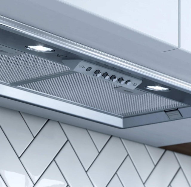 XO Ventilation XOI21SC CCC 600/395 CFM power pack insert Stainless Steel, 21 Inch Plesser's