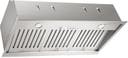 Cabinet Insert Hood with 4 Speed Push Button Control, 1000 CFM Blower, LED Lights, Stainless Baffle Filters, and UL Certification