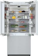 36 Inch, 19.42 Cu. Ft. Smart Built-In French Door Refrigerator