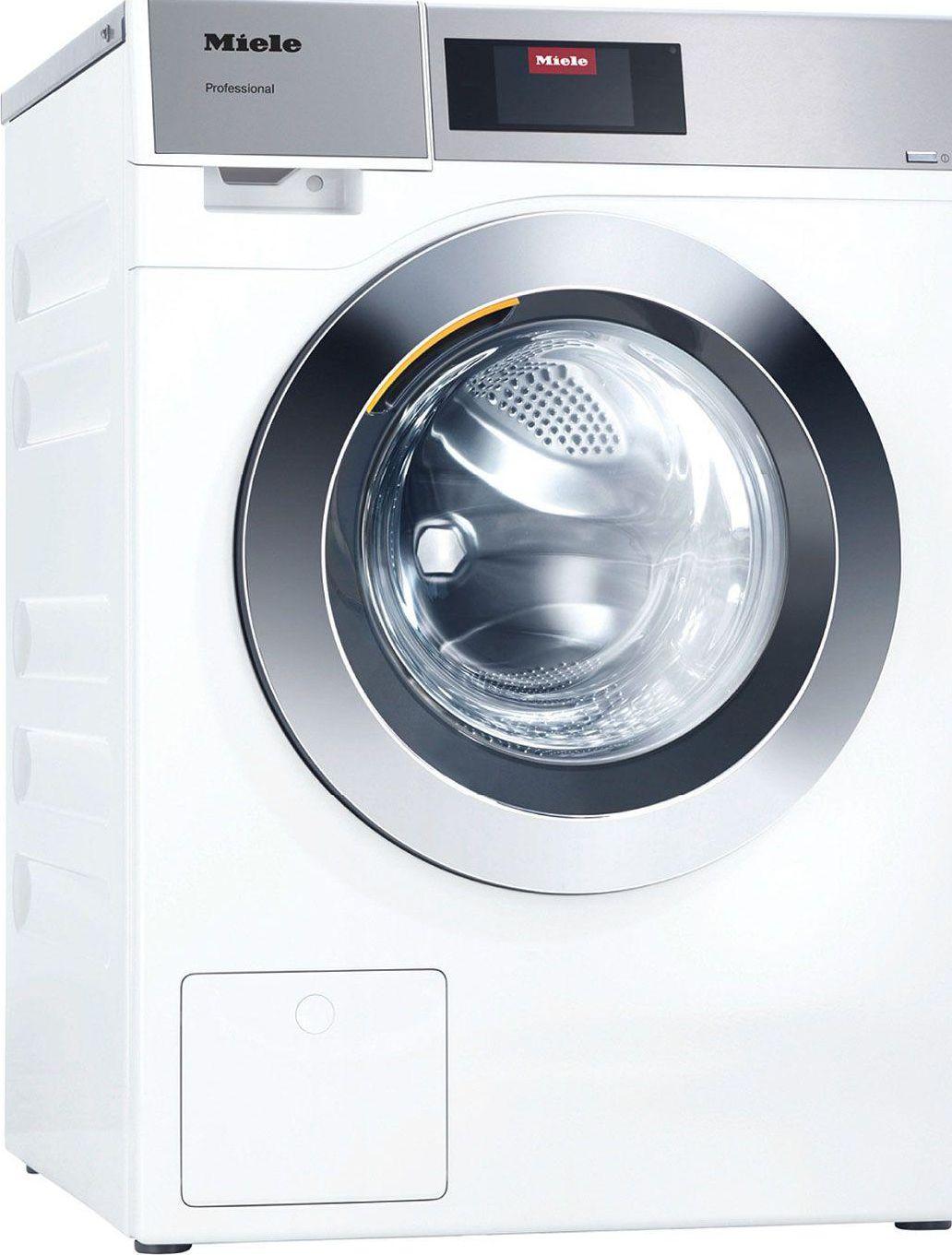 Miele PWM908WH 24 Inch Front Load Washer Lotus White | Plesser's