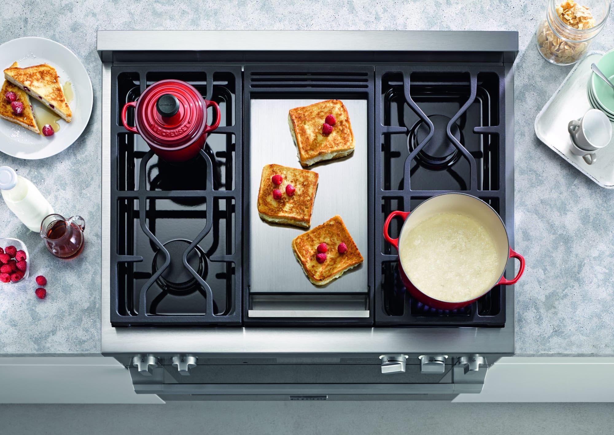 Miele HR19362LP Stainless Steel, Griddle, Liquid Propane