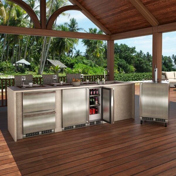 Marvel MORE215SS31A Outdoor Refrigerator - Thumbnail 2