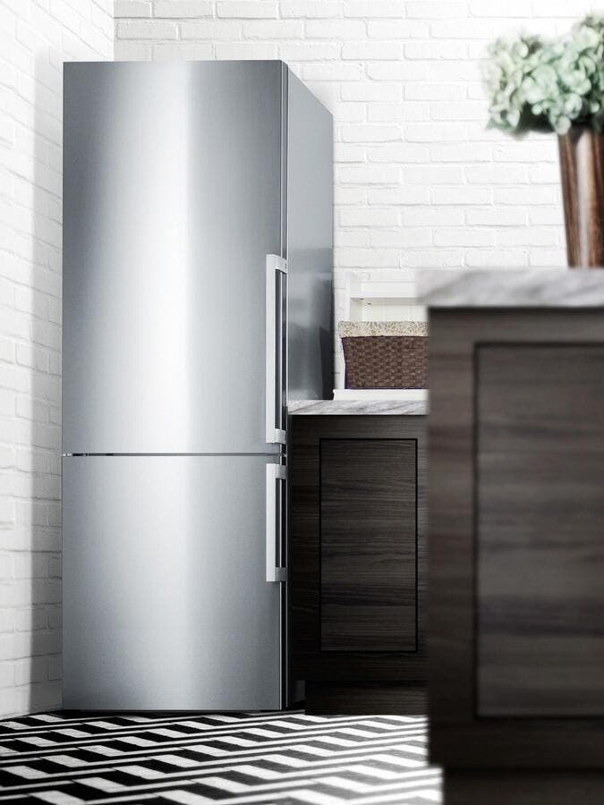 Summit FFBF287SSIMLHD Stainless Steel, Left Hinge