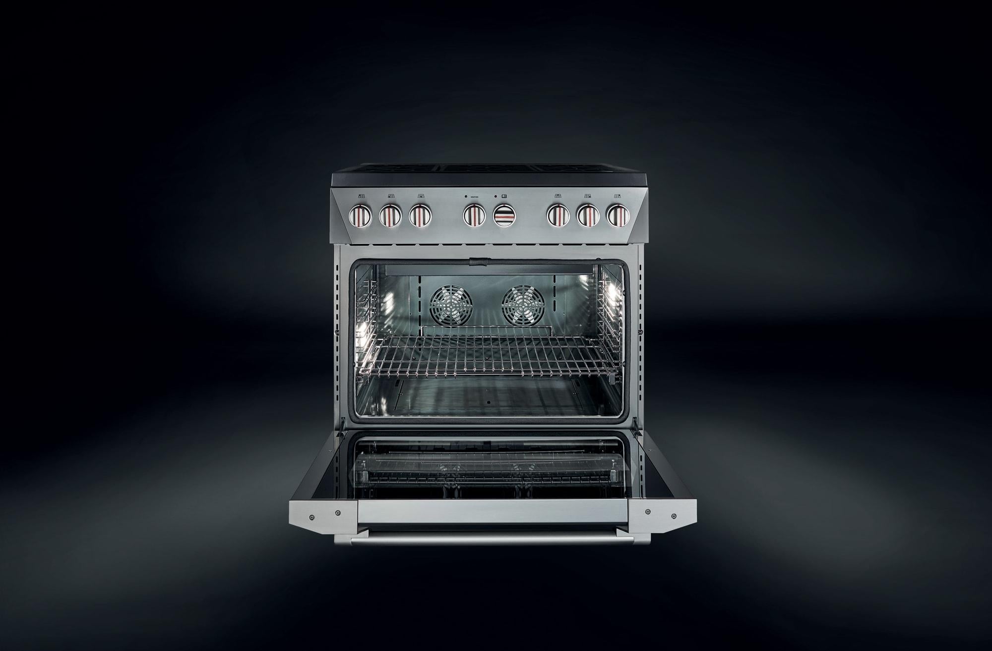 Forza FR366GN 36 Inch Freestanding Gas Range Stainless Steel