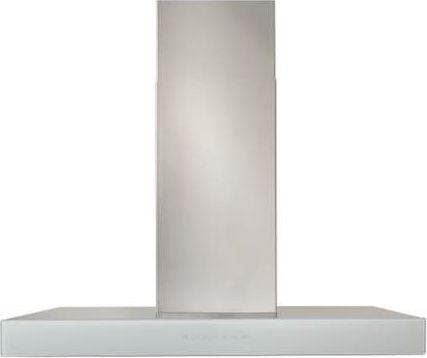 Best WCB3I36SBW Stainless Steel/White Glass, 36 Inch